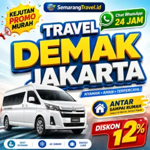 Travel Demak Jakarta Anter Sampe Rumah Harga Tiket Belum Pernah Semurah Ini