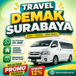 Travel Demak Surabaya Anter Sampe Rumah Harga Tiket Belum Pernah Semurah Ini