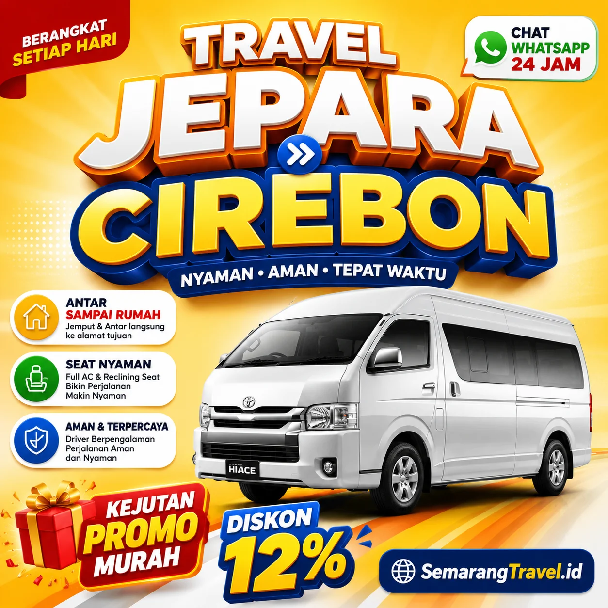 Travel Jepara Cirebon Anter Sampe Rumah Harga Tiket Belum Pernah Semurah Ini