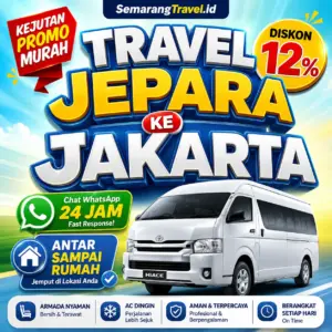 Travel Jepara Jakarta Anter Sampe Rumah Harga Tiket Belum Pernah Semurah Ini