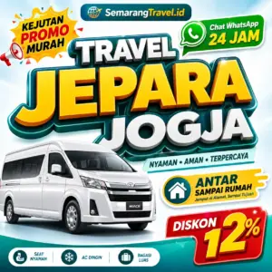 Travel Jepara Ke Jogja Anter Sampe Rumah Harga Tiket Belum Pernah Semurah Ini
