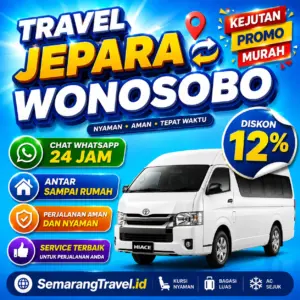 Travel Jepara Wonosobo Anter Sampe Rumah Harga Tiket Belum Pernah Semurah Ini