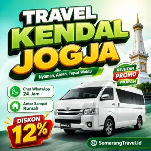 Travel Dari Kendal Ke Jogja Anter Sampe Rumah Harga Tiket Belum Pernah Semurah Ini