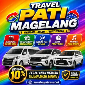 Travel Dari Pati Ke Magelang Anter Sampe Rumah, Harga Tiket Murah dan Berangkat Setiap Hari