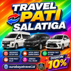 Travel Dari Pati Ke Salatiga Anter Sampe Rumah, Harga Tiket Murah dan Berangkat Setiap Hari