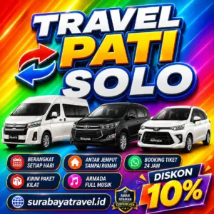 Travel Dari Pati Ke Solo Terbaru, Harga Tiket Murah dan Berangkat Setiap Hari