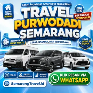 Travel Purwodadi Ke Semarang Door To Door Anter Sampe Rumah Harga Tiket Murah