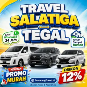 Travel Salatiga Tegal Anter Sampe Rumah Harga Tiket Murah