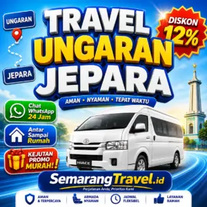 Travel Dari Ungaran Ke Jepara Anter Sampe Rumah Harga Tiket Murah