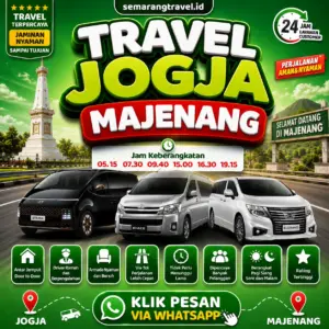 Travel Jogja Ke Majenang, Jadwal Berangkat Pagi Sampe Malam