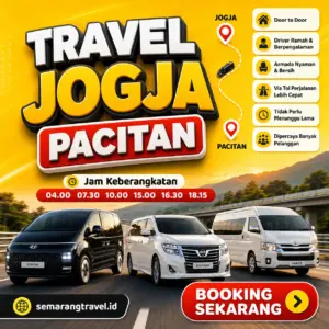 Travel Jogja Ke Pacitan, Jadwal Berangkat Pagi Sampe Malam