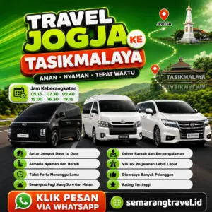 Travel Jogja Ke Tasikmalaya, Jadwal Berangkat Pagi Sampe Malam