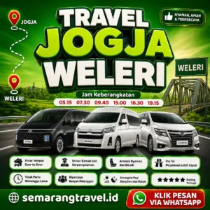 Travel Jogja Ke Weleri, Jadwal Berangkat Pagi Sampe Malam