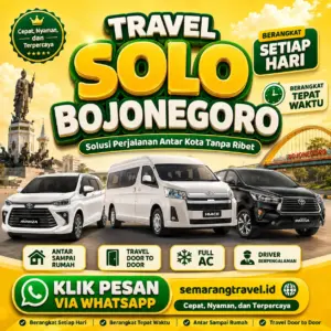 Travel Solo Ke Bojonegoro Door To Door Sampe Depan Rumah Tarif Murah