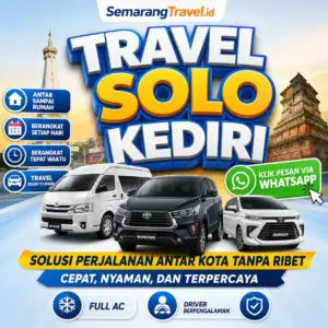 Travel Solo Ke Kediri Via Tol Door To Door Sampe Depan Rumah Tarif Murah