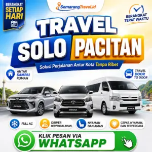 Travel Solo Ke Pacitan Door To Door Sampe Depan Rumah Tarif Murah
