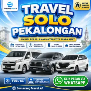 Travel Solo Ke Pekalongan Via Tol Door To Door Sampe Depan Rumah Tarif Murah