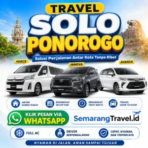 Travel Solo Ke Ponorogo Door To Door Sampe Depan Rumah Tarif Murah