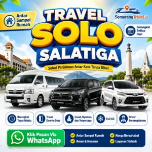 Travel Solo Ke Salatiga Door To Door Sampe Depan Rumah Tarif Murah