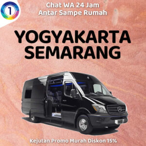 Travel Jogja ke Semarang Antar Jemput Via Tol, Jadwal Berangkat Pagi Sampe Malam 24 Jam