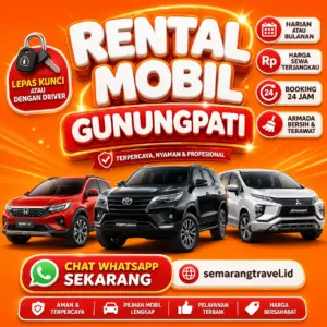 Rental Mobil Gunungpati Paling Gesit, Bisa Lepas Kunci Tarif Murah