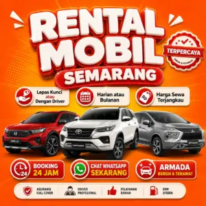 Sewa Mobil Semarang Paling Gesit, Bisa Lepas Kunci Tarif Murah