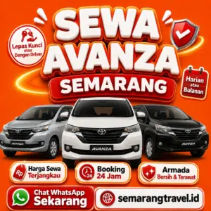 Sewa Avanza Semarang Paling Gesit, Bisa Lepas Kunci Tarif Murah