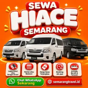 Sewa Hiace Semarang Paling Gesit, Bisa Lepas Kunci Tarif Murah