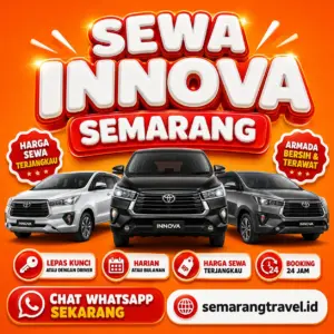 Sewa Innova Semarang Paling Gesit, Bisa Lepas Kunci Tarif Murah