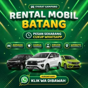 Sangar!! Rental Mobil Batang Fasilitas Sultan, Sewa Lepas Kunci Armada Wangi