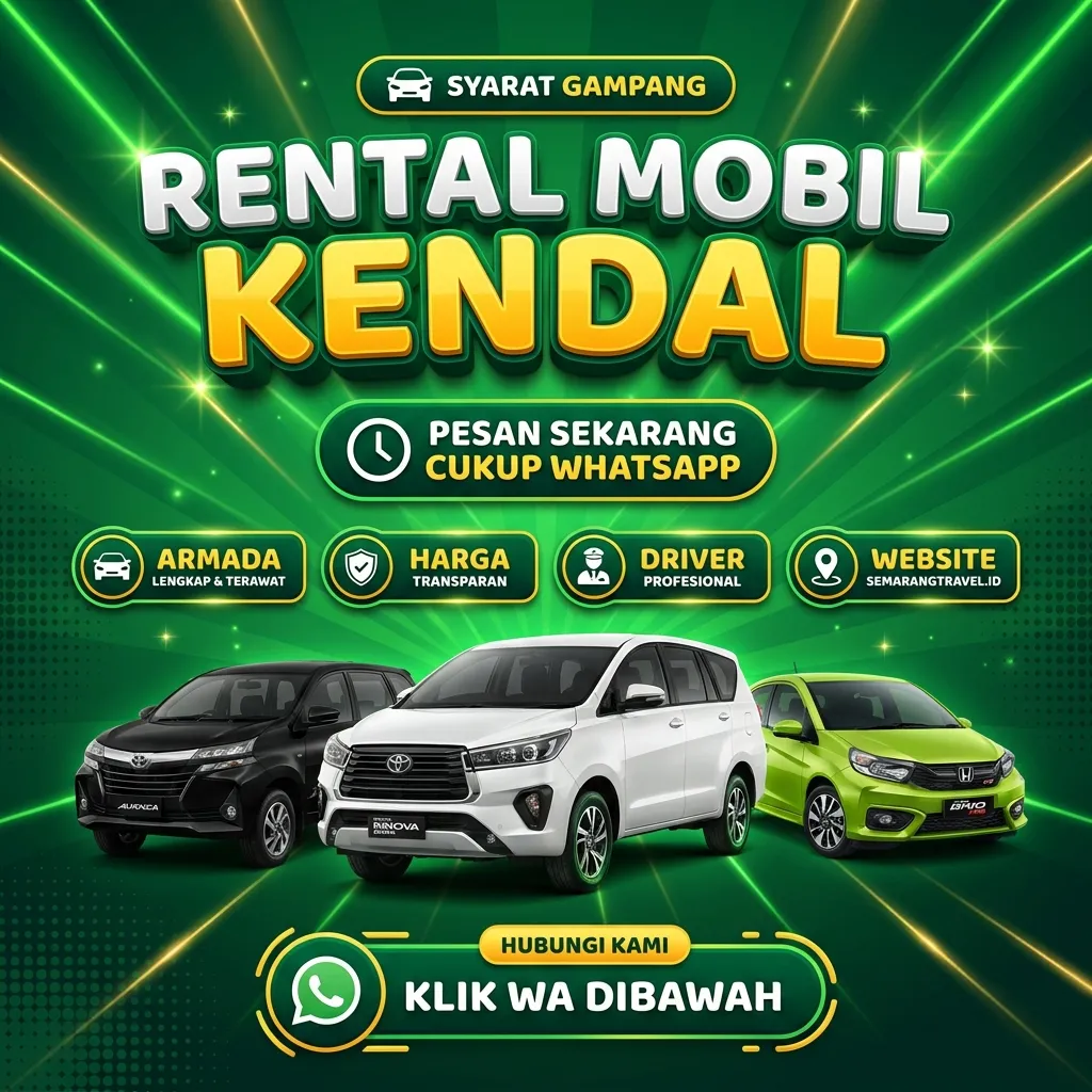 Sangar!! Rental Mobil Kendal Armada Bersih Wangi, Sewa Lepas Kunci Murah