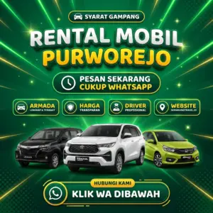 Sangar!! Rental Mobil Purworejo Armada Bersih Wangi, Sewa Lepas Kunci Murah