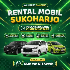 Sangar!! Rental Mobil Sukoharjo Armada Bersih Wangi, Sewa Lepas Kunci Murah