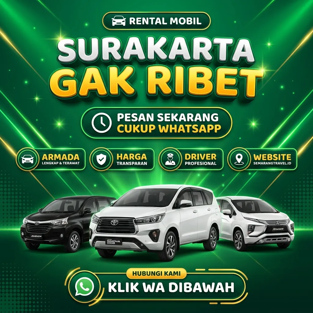 Sangar!! Rental Mobil Solo Armada Bersih Wangi, Sewa Lepas Kunci Atau Dengan Supir Murah