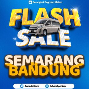 Travel Semarang Ke Bandung Hiace Cepat Sampai Rumah, Harga Tiket Murah
