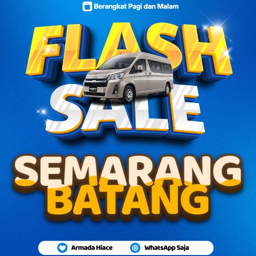 Travel Semarang Ke Batang Cepat Sampai Rumah, Harga Tiket Murah