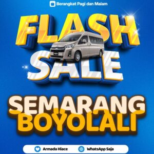 Travel Semarang Ke Boyolali Cepat Sampai Rumah, Harga Tiket Murah