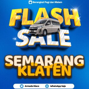 Travel Semarang Ke Klaten Cepat Sampai Rumah, Harga Tiket Murah