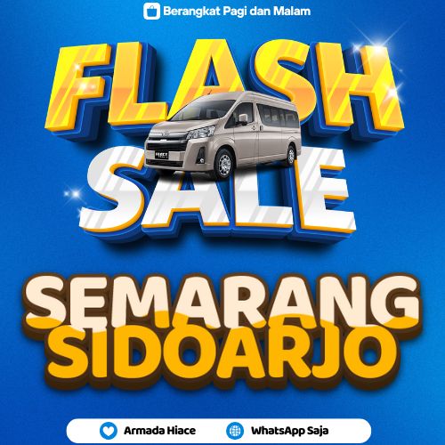Travel Semarang ke Sidoarjo Cepat Sampai Rumah, Harga Tiket Murah