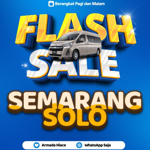 Travel Semarang ke Solo Cepat Sampai Rumah, Harga Tiket Murah