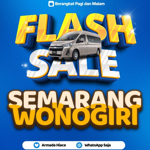 Travel Semarang Ke Wonogiri Cepat Sampai Rumah, Harga Tiket Murah