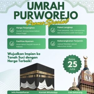 Resmi Turun 10%, Biaya Travel Umroh Purworejo Jadi Incaran Buat Daftar Sekarang