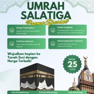 Resmi Turun 10%, Biaya Travel Umroh Salatiga Jadi Incaran Buat Daftar Sekarang