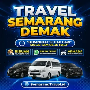 Cuma Disini! Travel Semarang Demak Murah Bisa Antar Sampai Rumah