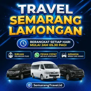 Cuma Disini! Travel Semarang Lamongan Murah Bisa Antar Sampai Rumah