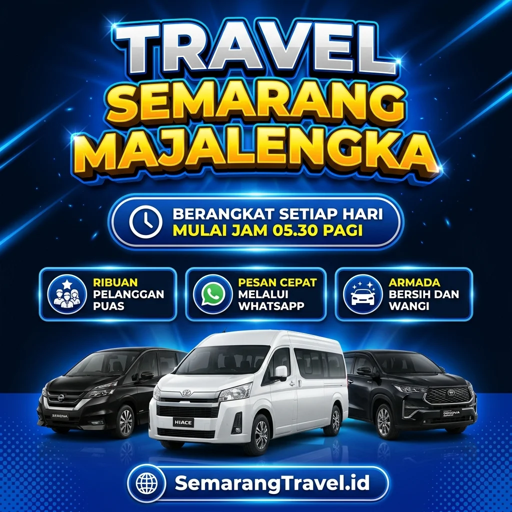Cuma Disini! Travel Semarang Majalengka Murah Bisa Antar Sampai Rumah