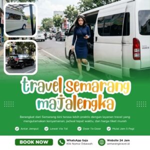 Cuma Disini🏆 Travel Semarang Majalengka Murah Bisa Antar Sampai Rumah