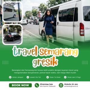 Cuma Disini🏆 Travel Semarang Gresik Murah Bisa Antar Sampai Rumah