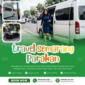 Cuma Disini🏆 Travel Semarang Parakan Murah Bisa Antar Sampai Rumah