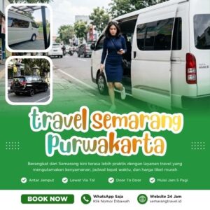 Cuma Disini🏆 Travel Semarang Purwakarta Murah Bisa Antar Sampai Rumah